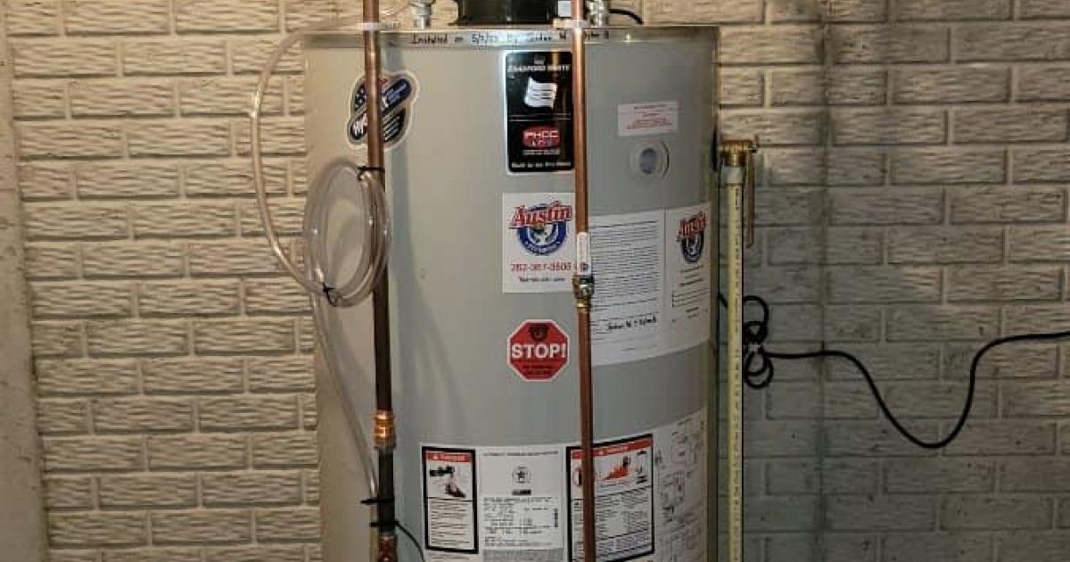 Water Heater Replacement Installation Showing Factors that impact cost.