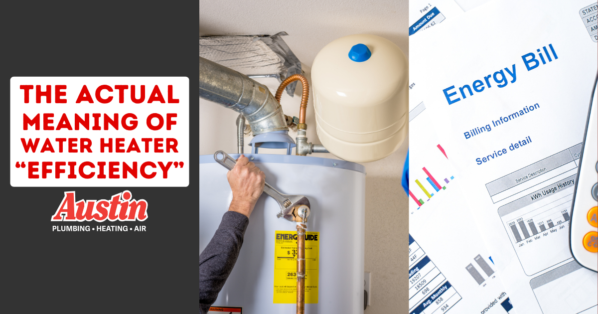 Water Heater Efficiency: Explained (Energy Use vs. Water Heating Ability)