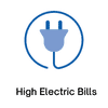 high electric bill